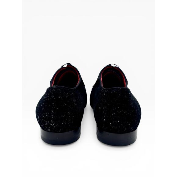 Suede Black Sparkle Lafitte Lace Up Shoes EU 41 main image 4